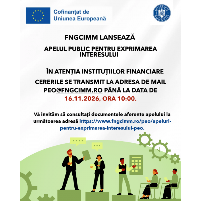 Lansarea Instrumentului Financiar din cadrul Proiectului „Sprijin acordat sectorului de economie socială pentru dezvoltare/inovare/scalare/extindere de întreprinderi sociale și întreprinderi sociale de inserție” Lansarea Instrumentului Financiar din cadrul Proiectului „Sprijin acordat sectorului de economie socială pentru dezvoltare/inovare/scalare/extindere de întreprinderi sociale și întreprinderi sociale de inserție”