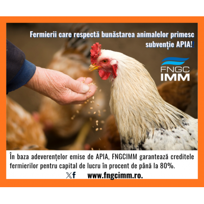 FNGCIMM continuă și în 2026 sprijinul pentru fermieri: acces mai ușor la credite garantate!